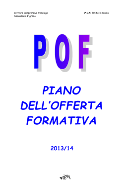 Scheda libretto Scuola Media 3-01-14