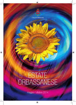 Programma completo - Comune di Orbassano