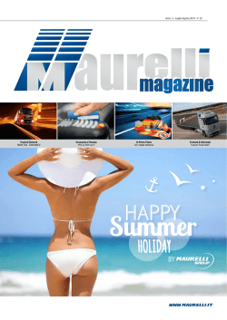 Magazine Luglio Agosto