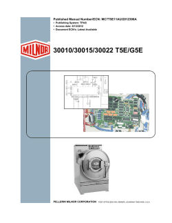 30010/30015/30022 T5E/G5E