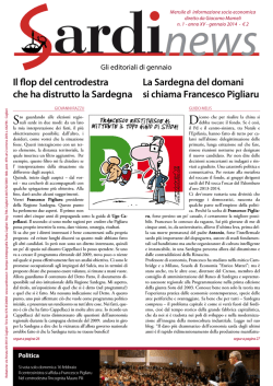 Gennaio - Sardinews