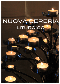Catalogo Candele Liturgiche