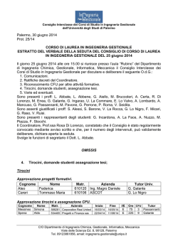 Estratto verbale 25/06/14