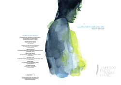 CALENDARIO CORSI 2014/2015 - Metodo Lucia Torri Cianci