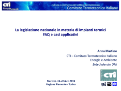 FAQ ENEA Impianti Termici 2014