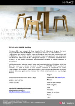 Scarica versione PDF - Hi-Macs