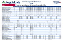 z232 Desio-Seregno-Carate B.-Renate/Besana B. (FS) orario in