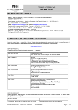 INBANK BASE - Banca Alto Vicentino