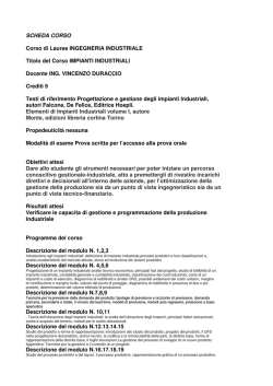Impianti industriali