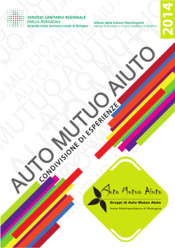 Brochure A.M.A. 2014 - AUSL Citt&agrave; di Bologna