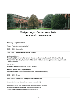 Academic Programme Detailed printable version