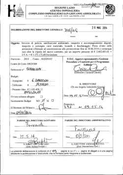 Servizio di pulizia, sanificazione ambientale, trasporto e