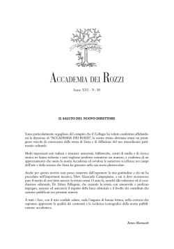 Scarica il PDF - Accademia dei Rozzi