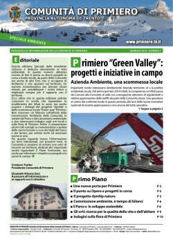 Download - Comunit&agrave; di Primiero