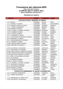 Formazione del referente BES