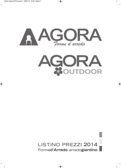 LISTINO PREZZI 2014