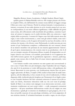 Peroratio - Universit&agrave; degli Studi di Sassari