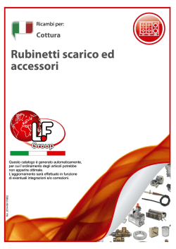 Rubinetti scarico ed accessori