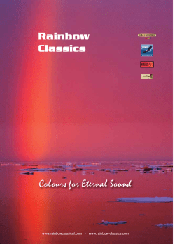 Colours for Eternal Sound Rainbow Classics