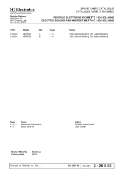 PENTOLE ELETTRICHE INDIRETTE 100/150Lt N900