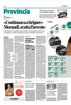 Morandi arrestato