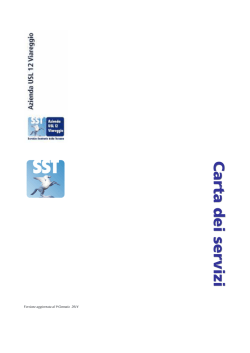 Carta dei servizi e standard di qualit&agrave;