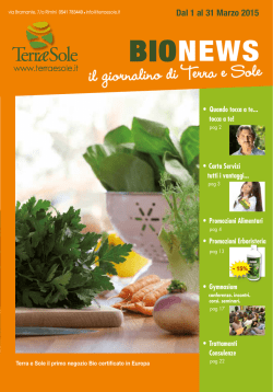 il giornalino di Terra e Sole