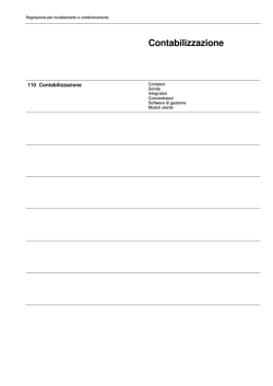 Contabilizzazione