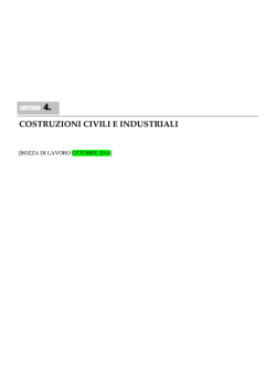 Capitolo 4 - Costruzioni civili e industriali