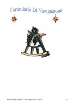 Formulario di navigazione
