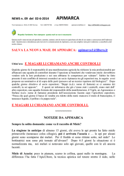 NEWS APIMARCA giugno 2014