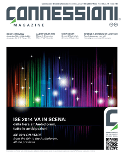 ISE 2014 VA IN SCENA: