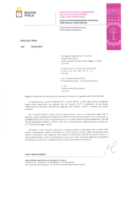AGO/15212019 - Ordine Farmacisti Brindisi