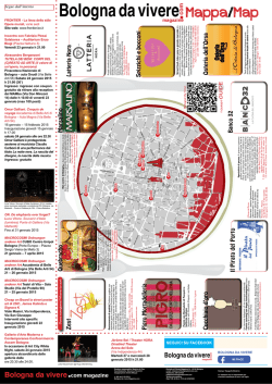 Bologna da vivere Mappa/Map