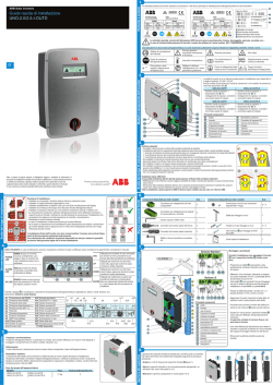 UNO-2.0_2.5-TL-OUTD-Guida rapida di installazione
