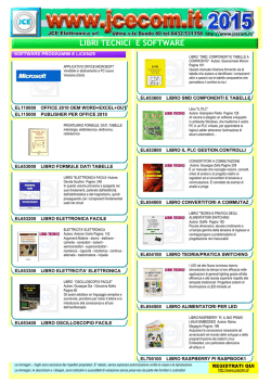 LIBRI TECNICI E SOFTWARE