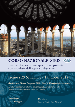 Programma Scientifico