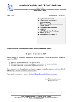 O.D.G. n. 76 del 24/11/2014