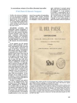 Il bel Paese di Antonio Stoppani