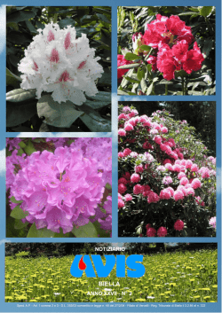 giornalino maggio 2014 - AVIS Comunale Biella