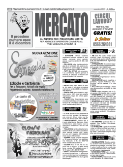 annunci MERCATO - 1ClickAnnunci
