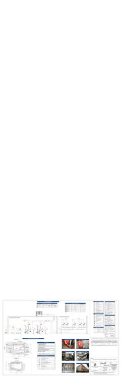 schema centrale termica schema sottocentrale sezione aa pianta ct