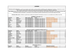 LEGENDA - Comune di Roma