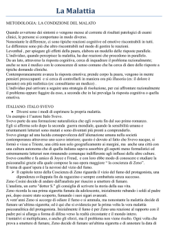 Tesina di Maturit&agrave; &ndash; La Malattia