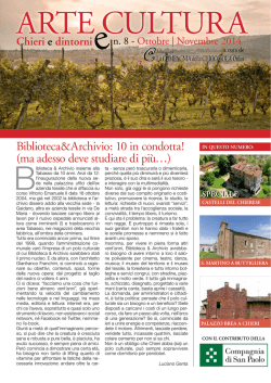 Numero 8, Ottobre &ndash; Novembre 2014