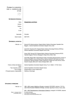 Dott.ssa Francesca Gotsch