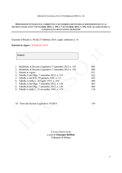&yuml;&thorn;2 0 1 4 n . 1 4 - d l g s   C i r c o s c r i z i o n i   g i u d i z i a r i e
