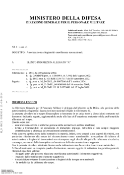 Decorazioni non nazionali