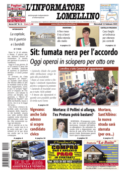 quattro pagine - L`Informatore Lomellino