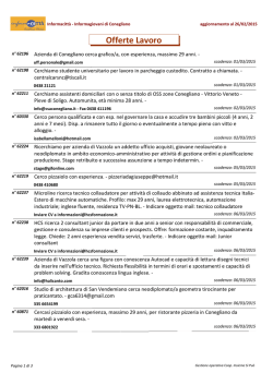 Annunci Informagiovani di Conegliano